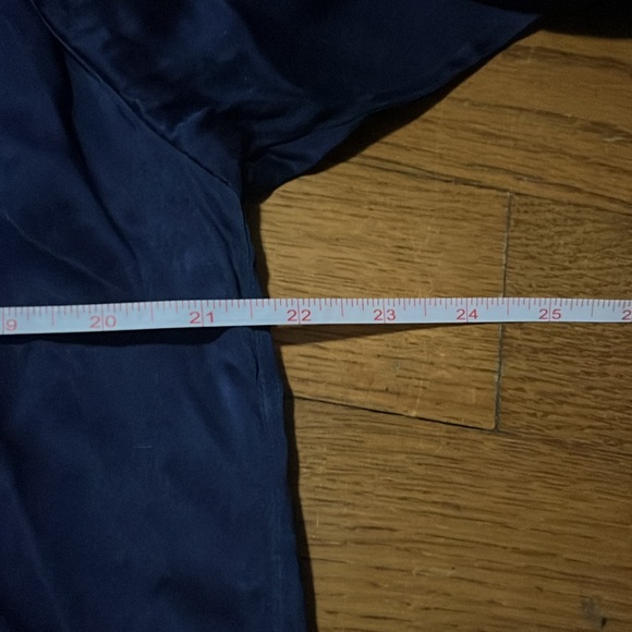 Vintage Victoria's Secret Gold Label Navy Blue Night Dress size Small - Picture 6 of 8